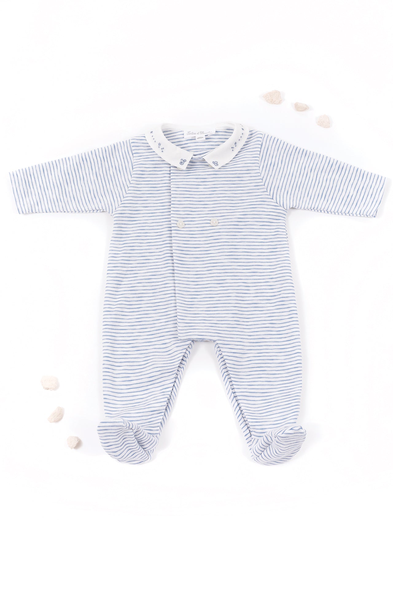 Pyjamas - Stripes Cobalt Cobalt / 1M