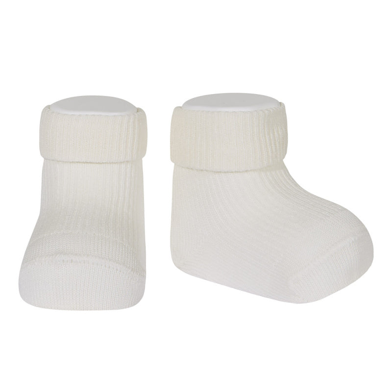 Simple Ankle Socks with folded cuff - Cóndor