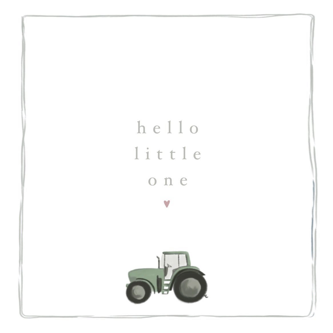 Greeting Card - Tractor - Murphy & Me
